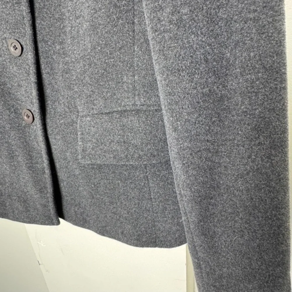 Vintage Casual Corner Wool/Cashmere Blazer Medium Gray‎